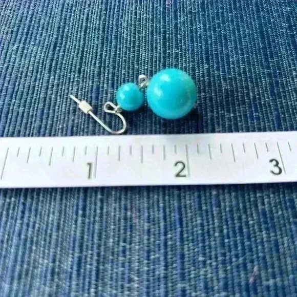 🩵🏖️Turquoise fashion necklace and earrings set 🩵🏖️ - Picture 7 of 8